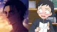 Eren (left) and Nishikita (right) (Image via MAPPA & Shin-Ei Animation)